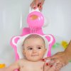 Ok baby горка для ванны buddy мишка / цвет розовый 66 для купания младенца