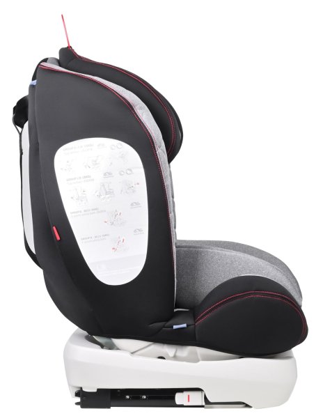 Farfello Автокресло детское 0-36 кг KBH303 Isofix / цвет Серо-чёрный