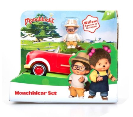 Monchhichi  Игровой набор Кабриолет с фигуркой Вилли