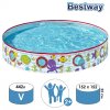 Bestway Бассейн Подводный мир с жестким бортом 55029 / цвет прозрачный