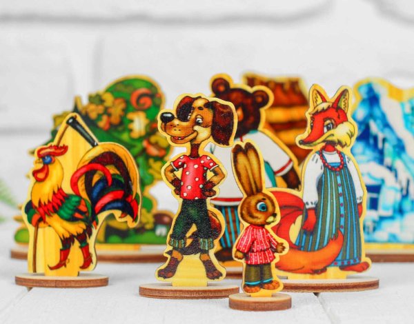 Нескучные игры Театр на столе "Лубяная избушка"