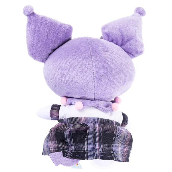 (м.) K117257-17 Игрушка мягкая Kuromi San RIO Куроми 17см  без чипа,  в пакете "МУЛЬТИ-ПУЛЬТИ"