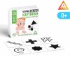 Лас Играс Черно-белые картинки для новорожденных "Формы и фигуры"