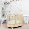 Bambini Moretti Кровать круглая Еva "Галактика" / цвет слоновая кость
