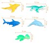 Крошка Я Набор резиновых игрушек для ванны «Морской мир», 5 штук