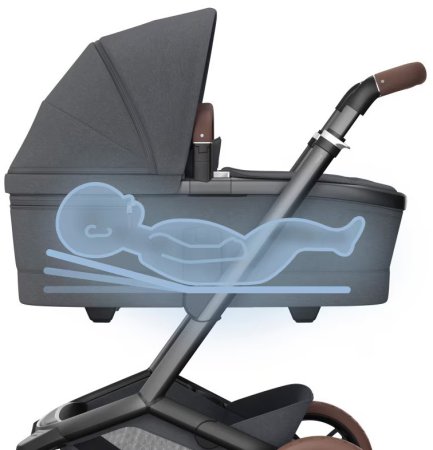 Maxi-Cosi Коляска 2 в 1 Fame / цвет Twillic Graphite (темно-серый)