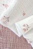 Perina Комплект муслиновых пелёнок Лето розовое, мокко, 2 штуки