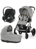 Коляска Cybex Balios S Lux SLV 3в1(+дожд) (Stone Grey)