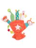 Happy Baby Игрушка-перчатка Дай пять, с шуршащими элементами / цвет оранжевый