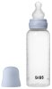 Bibs Бутылочка для кормления с силиконовой соской Baby Blue, 270 мл