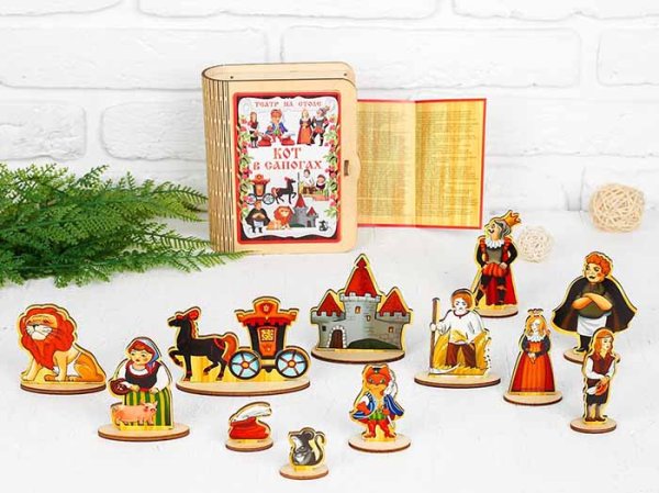 Нескучные игры Театр на столе "Кот в сапогах"