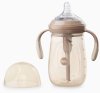 Happy Baby Бутылочка с силиконовой соской, 300 мл / цвет milky (бежевый)