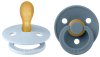 Bibs Набор пустышек латексных Colour Symmetrical, 6+ месяцев Baby Blue, Petrol