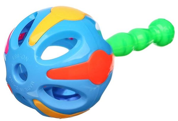 Крошка Я Погремушка «Яркий маракас», 17 см