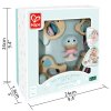 Hape Подарочный набор игрушек погремушек для новорожденных “Малышам”