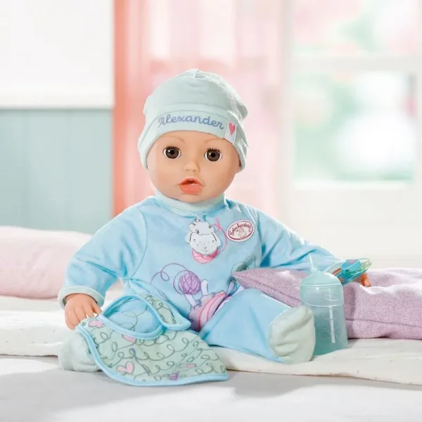 БЕБИ Анабель. Интеракт. кукла Александр 43 см. BABY Annabell