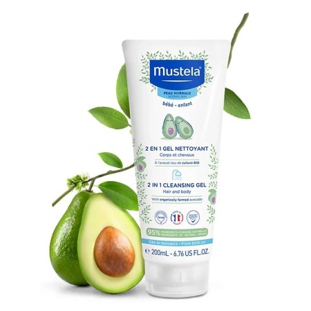 MUSTELA BEBE Гель для купания 2 в 1 (для норм. кожи) 200 мл G307