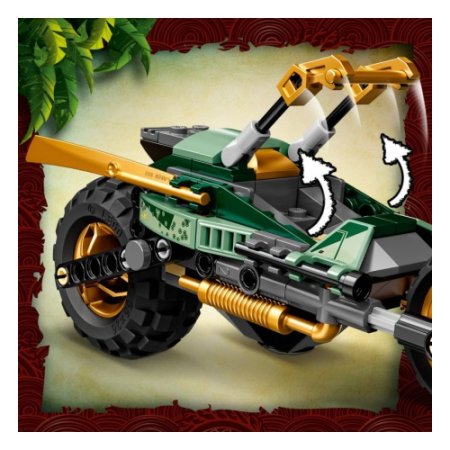LEGO Ninjago Конструктор "Мотоцикл Ллойда для джунглей"