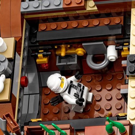 Lego Конструктор Ниндзяго Летающий корабль Мастера Ву