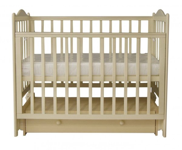 Bambini Moretti Кроватка детская Вави универсальный маятник / цвет слоновая кость