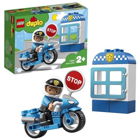Lego Конструктор Duplo "Полицейский мотоцикл"