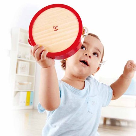 Hape Музыкальная игрушка "Веселый бубен"