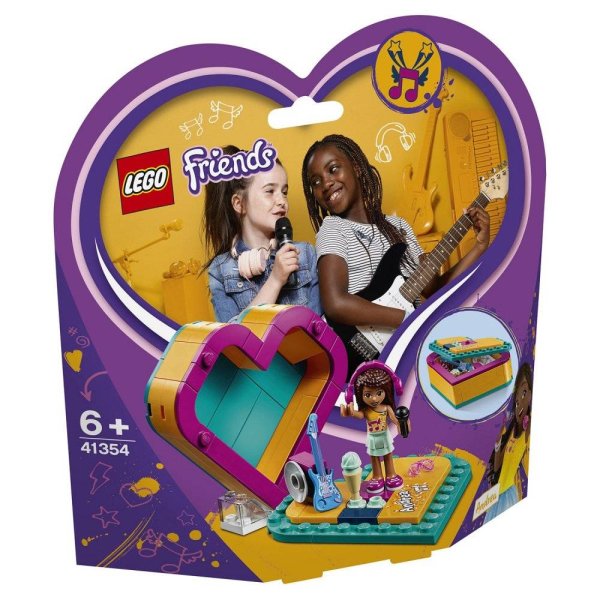 Lego Friends Подружки Шкатулка-сердечко Андреа
