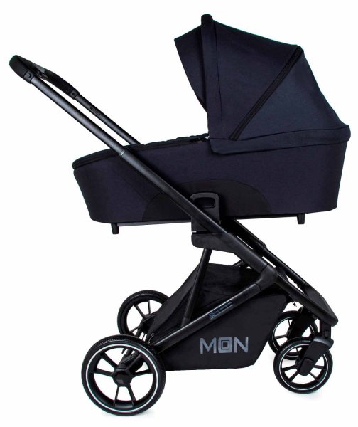 Moon Коляска 2 в 1 Style / цвет Navy Melange 2020 (темно-синий)