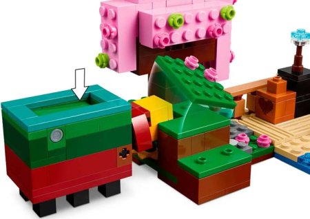 Lego Minecraft Конструктор "Сад цветущей вишни"
