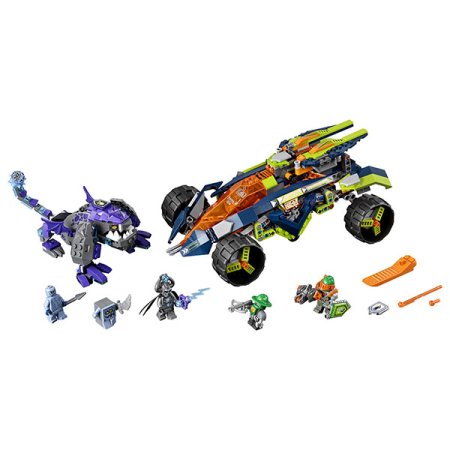Lego Nexo конструктор Нексо Вездеход Аарона 4x4
