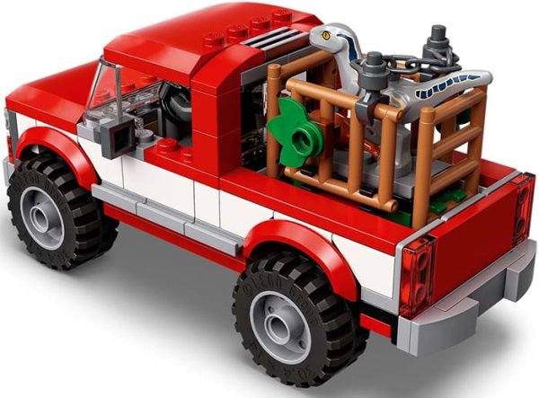 Lego Конструктор Jurassic World "Блу и поимка бета-велоцираптора"