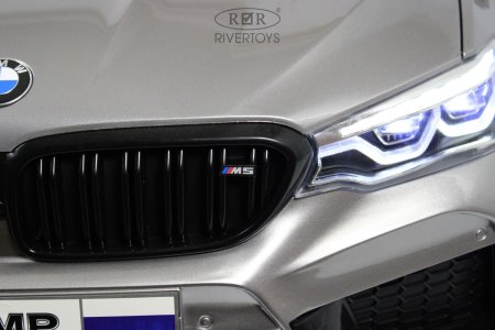 A555MP Электромобиль BMW M5 Competition (Серый глянец)