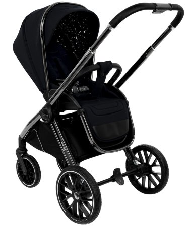 Коляска 2в1 Mayla Lux короб+прогул.  (Black)