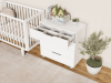 К INY  Комод ИНКАНТО CLASSIC 800/4 (органайзер) (Белый)