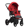 Bebetto Детская коляска 2 в 1 Luca / цвет красный 15, рама черная