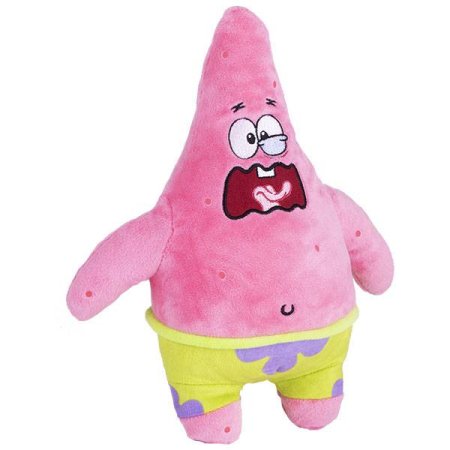 игрушка SpongeBob игрушка плюшевая 20 см со звуковыми эффектами Патрик (рыгает)