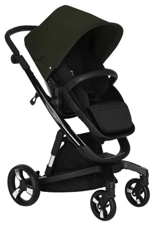 Ibebe Коляска 2 в 1 I-Stop / цвет Night Green (темно-зеленый)