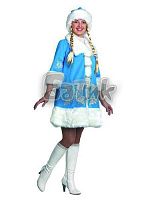 Карнавальный костюм /  Снегурочка вышивка / размер 44 / рост 170 см					