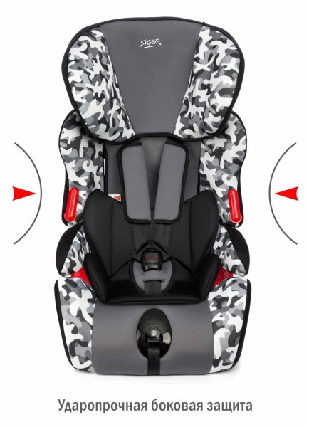 Siger Автокресло Art Космо Люкс (9-36 кг) / цвет милитари