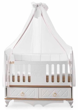 Lovely baby Кроватка Miraj, 120*60 см / цвет бежевый