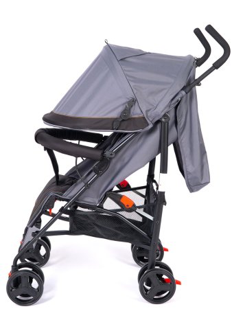 (Т) Коляска Bambini Moretti KIKA  (Grey/Black)