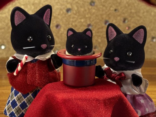 Sylvanian Families Набор "Семья Черных котов"