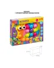 Мозаика для малышей Bondibon, 36 фишек, 9 картинок-шаблонов, BOX