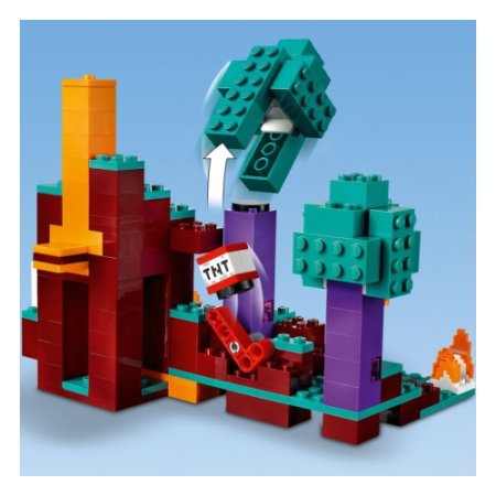 LEGO Minecraft Конструктор "Искажённый лес"