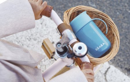 Beaba Поильник Tasse Apprentissage 360°, 340 мл / цвет blue (голубой)
