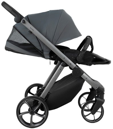 PITUSO Коляска 2в1 Sole короб+прогу. (Grey)