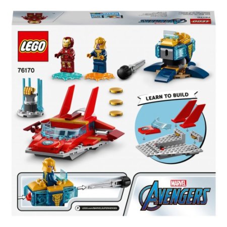 LEGO Super Heroes Конструктор "Железный Человек против Таноса"