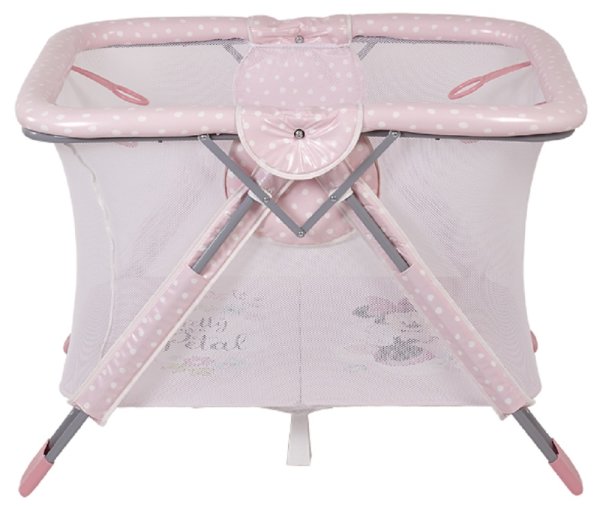 Polini kids Манеж Disney baby Comfort / цвет розовый, Минни маус Фея