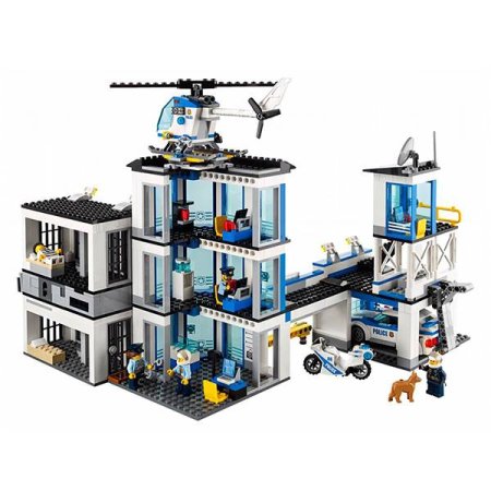 Lego Конструктор Город  Полицейский участок