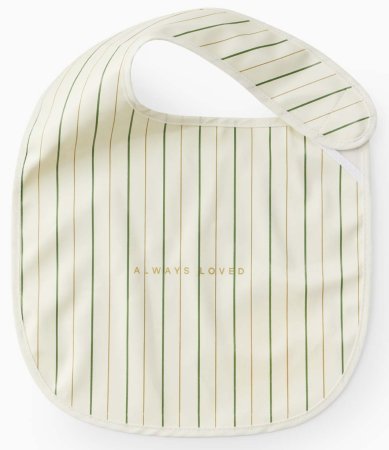 Happy Baby Нагрудный фартук на липучке, 2 штуки stripes and lemon